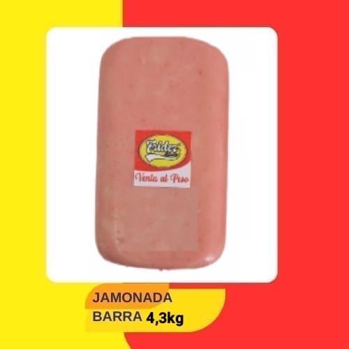 Jamon Cocido (4,3 Kg) x Barra